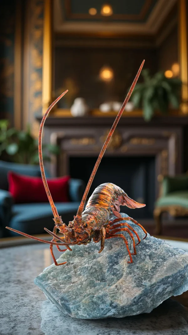 Radiant Silver Lobster