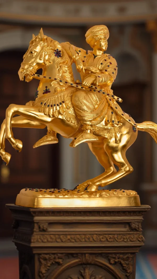 Regal Gold & Gem Steed